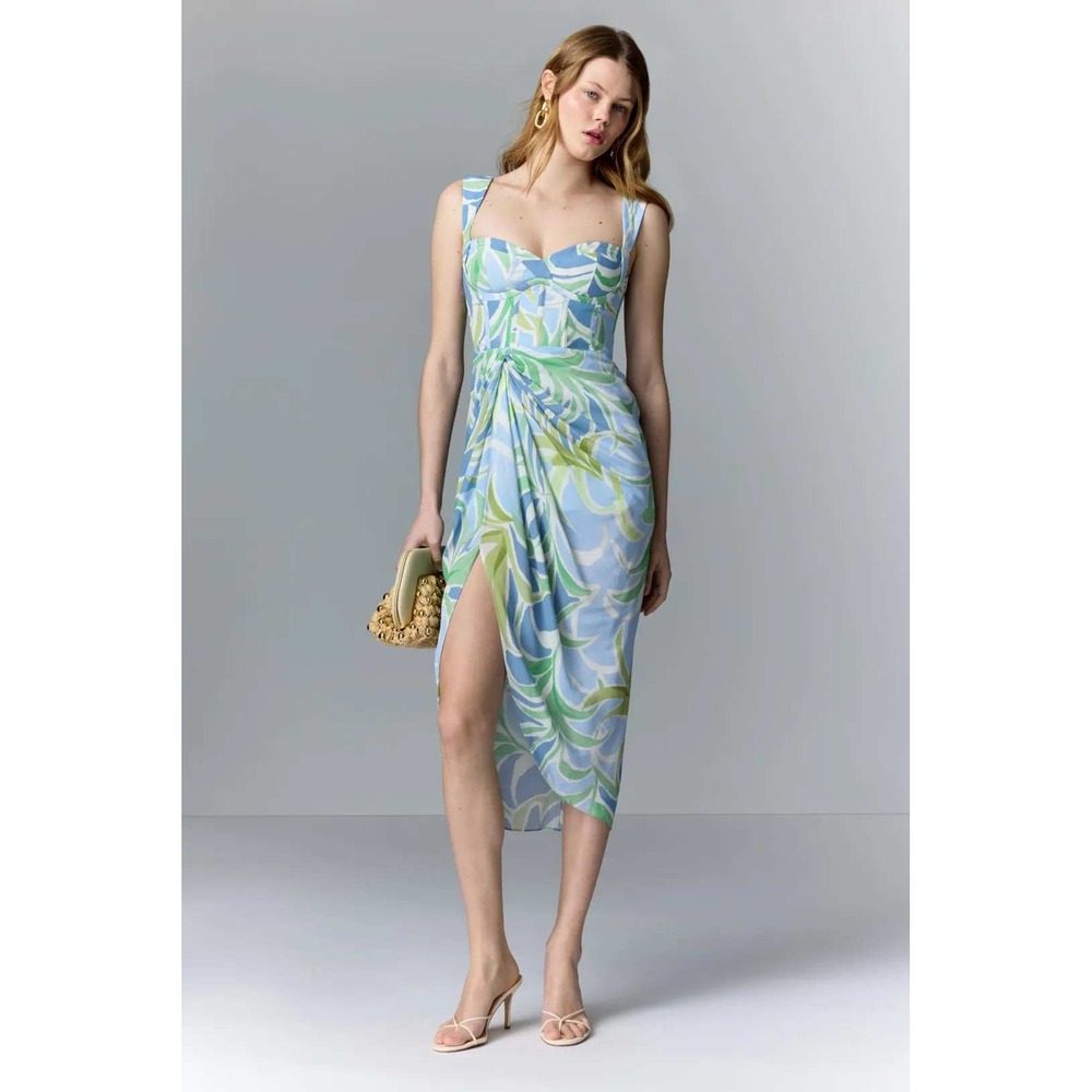 Yumi Kim Emil Printed Dress Size Small